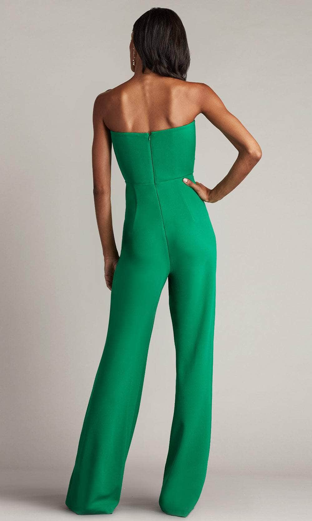 Tadashi Shoji BOS24375Y - Twist Detail Strapless Jumpsuit Formal Pantsuits