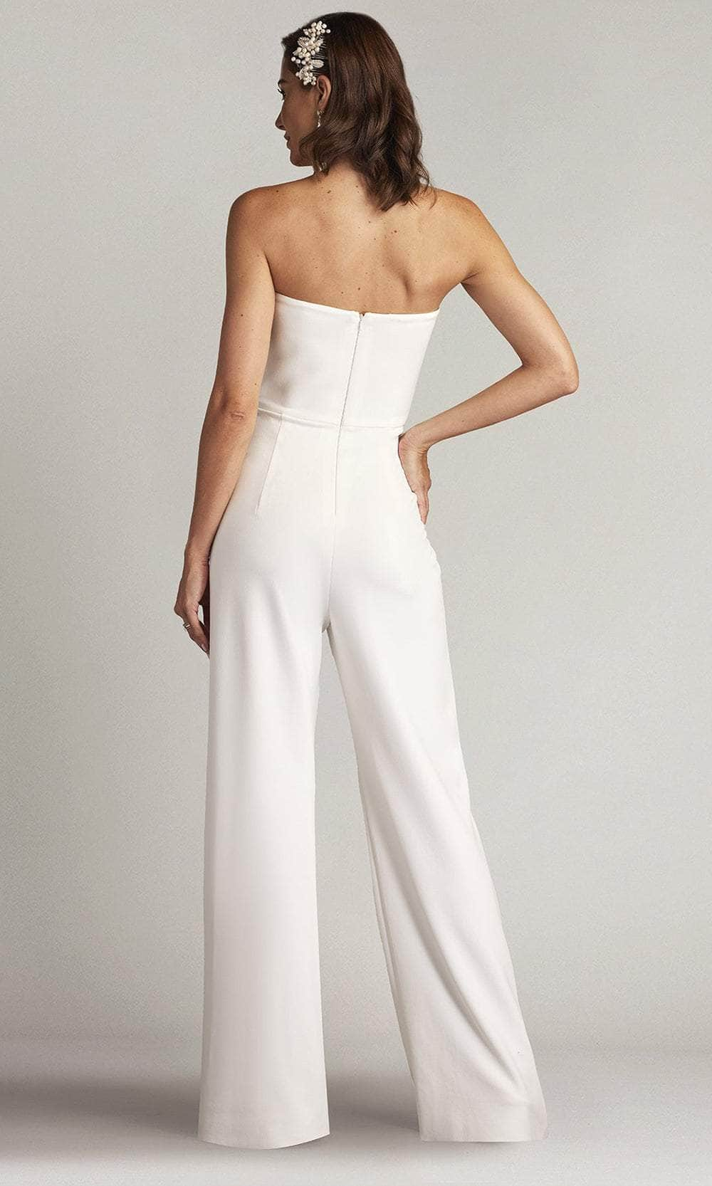 Tadashi Shoji BOS24375Y - Twist Detail Strapless Jumpsuit Formal Pantsuits