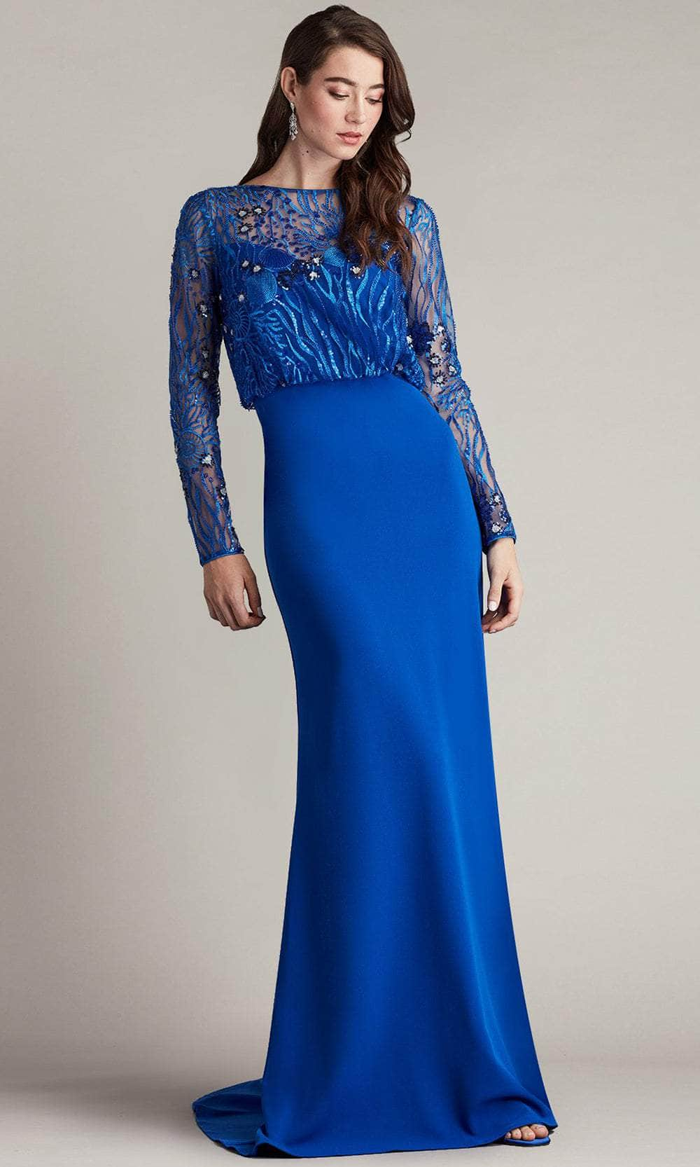 Tadashi Shoji CDU24409L - Blouson Embellished Evening Gown Mother of the Bride Dresses