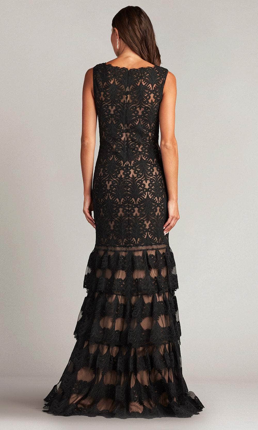 Tadashi Shoji CDY24229L - Tiered Embroidered Long Gown Formal Gowns