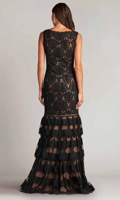 Tadashi Shoji CDY24229L - Tiered Embroidered Long Gown Formal Gowns