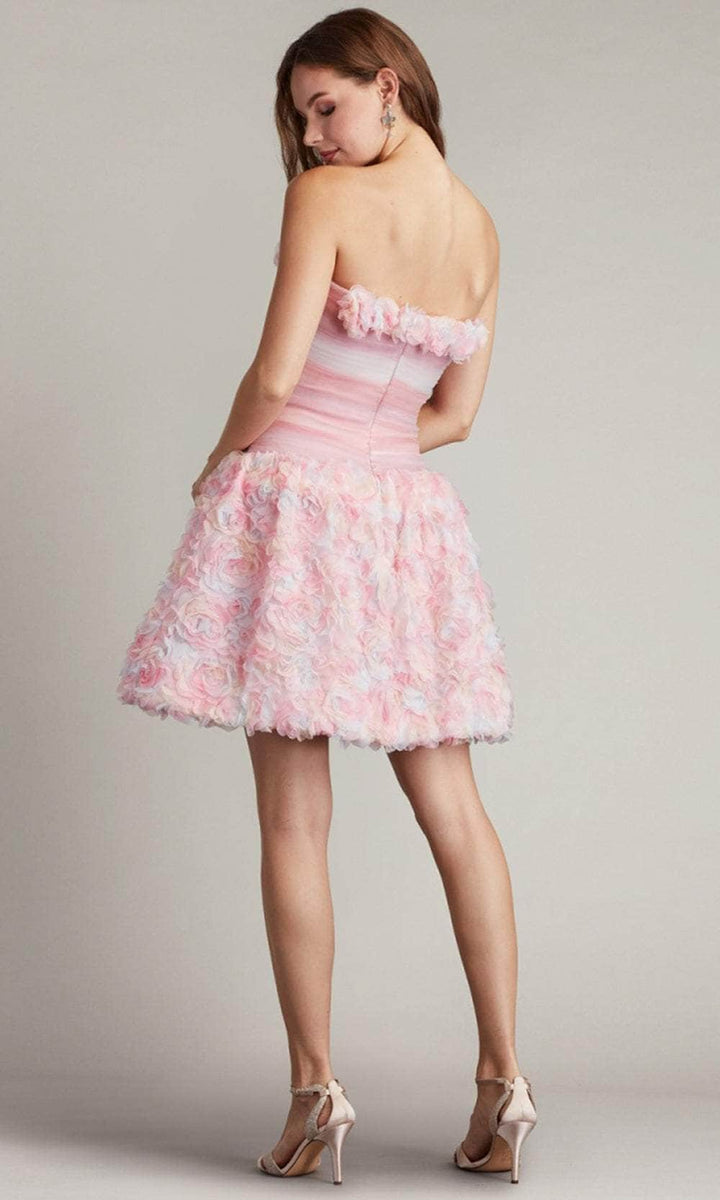 Tadashi Shoji CFI24314S Short A-Line Dress Strapless, Fitted