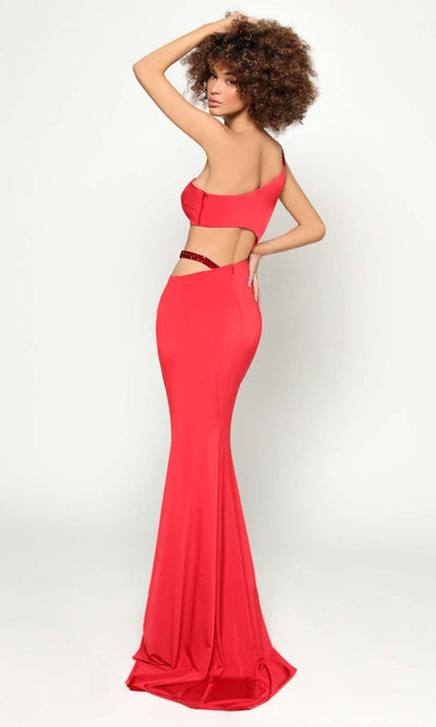 Tarik Ediz - 51004 Fitted Trumpet Evening Dress PRO