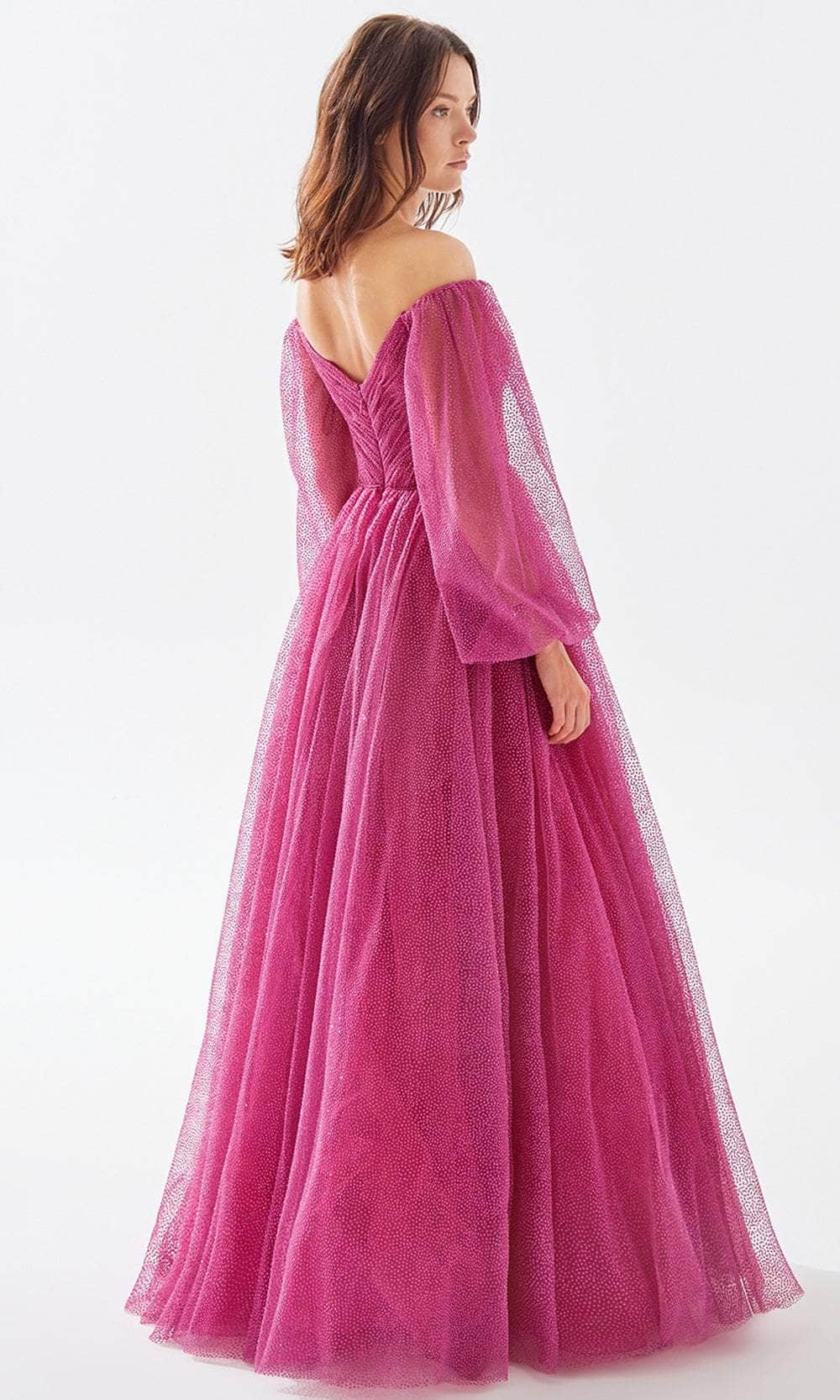 Tarik Ediz 52012 - Dreamy Shimmering Tulle Beaded Gown Prom Dresses