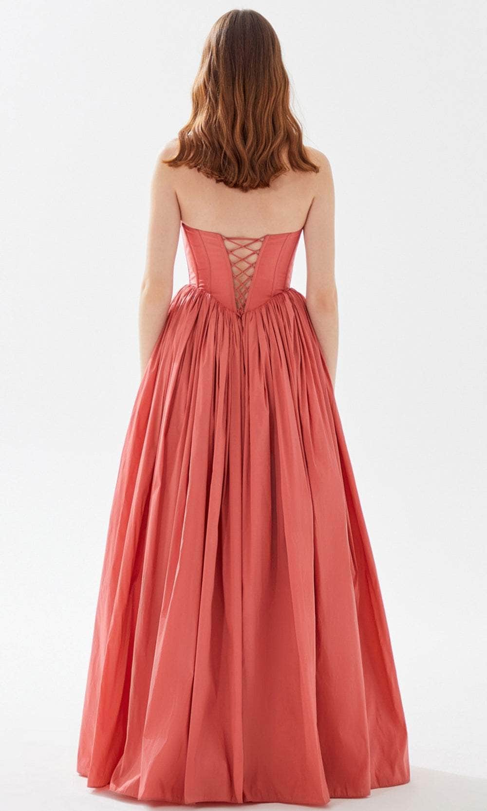 Tarik Ediz 52069 - Bustier A-Line Prom Dress Prom Dresses