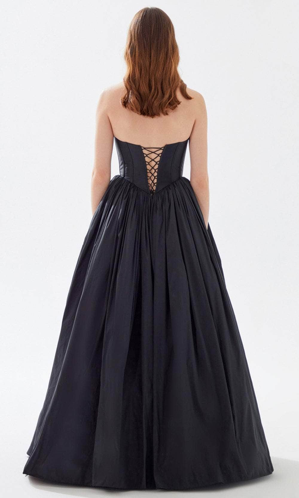 Tarik Ediz 52069 - Bustier A-Line Prom Dress Prom Dresses