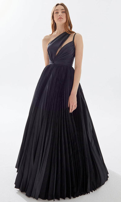 Tarik Ediz 52097 - Shirred Cut-In Ballgown Ball Gowns