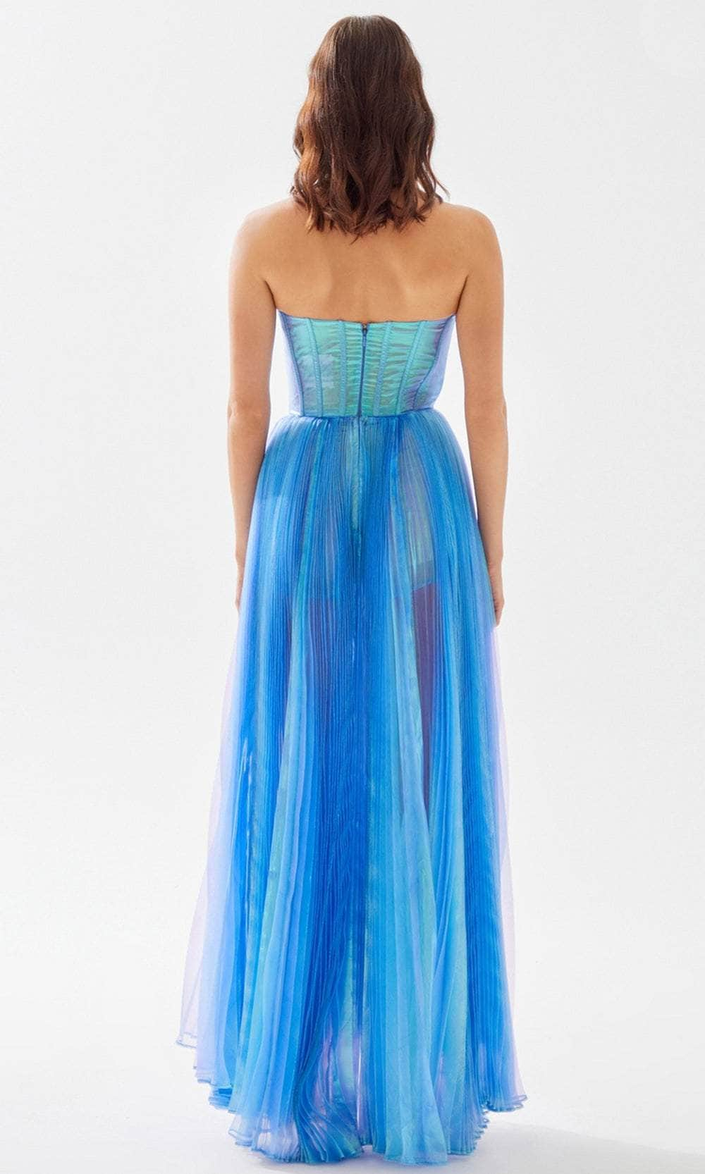 Tarik Ediz 52123 - Sweetheart Iridescent Prom Dress Prom Dresses