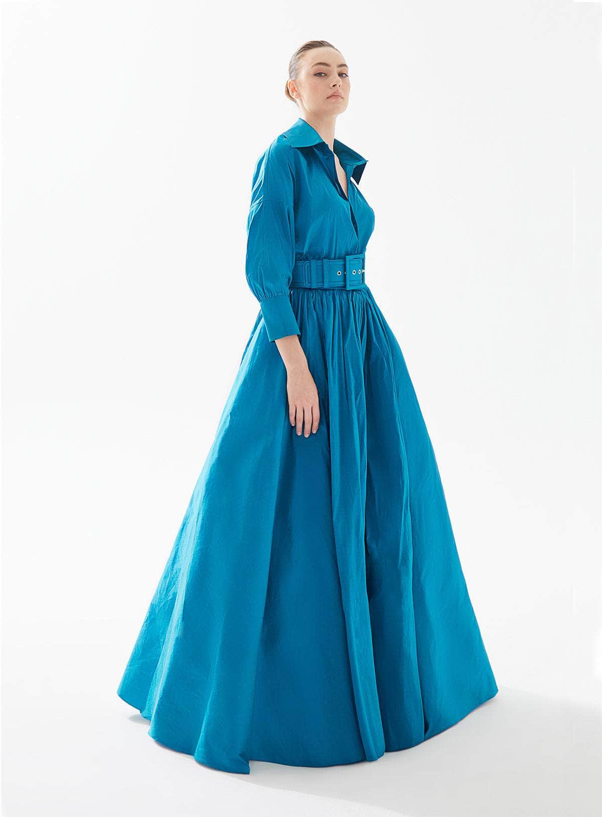 tarik ediz long sleeve dress 66382 RG2 by Tarik Ediz
