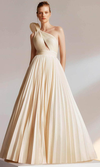 Tarik Ediz 98272 - Cutout Bodice Evening Gown Evening Dresses