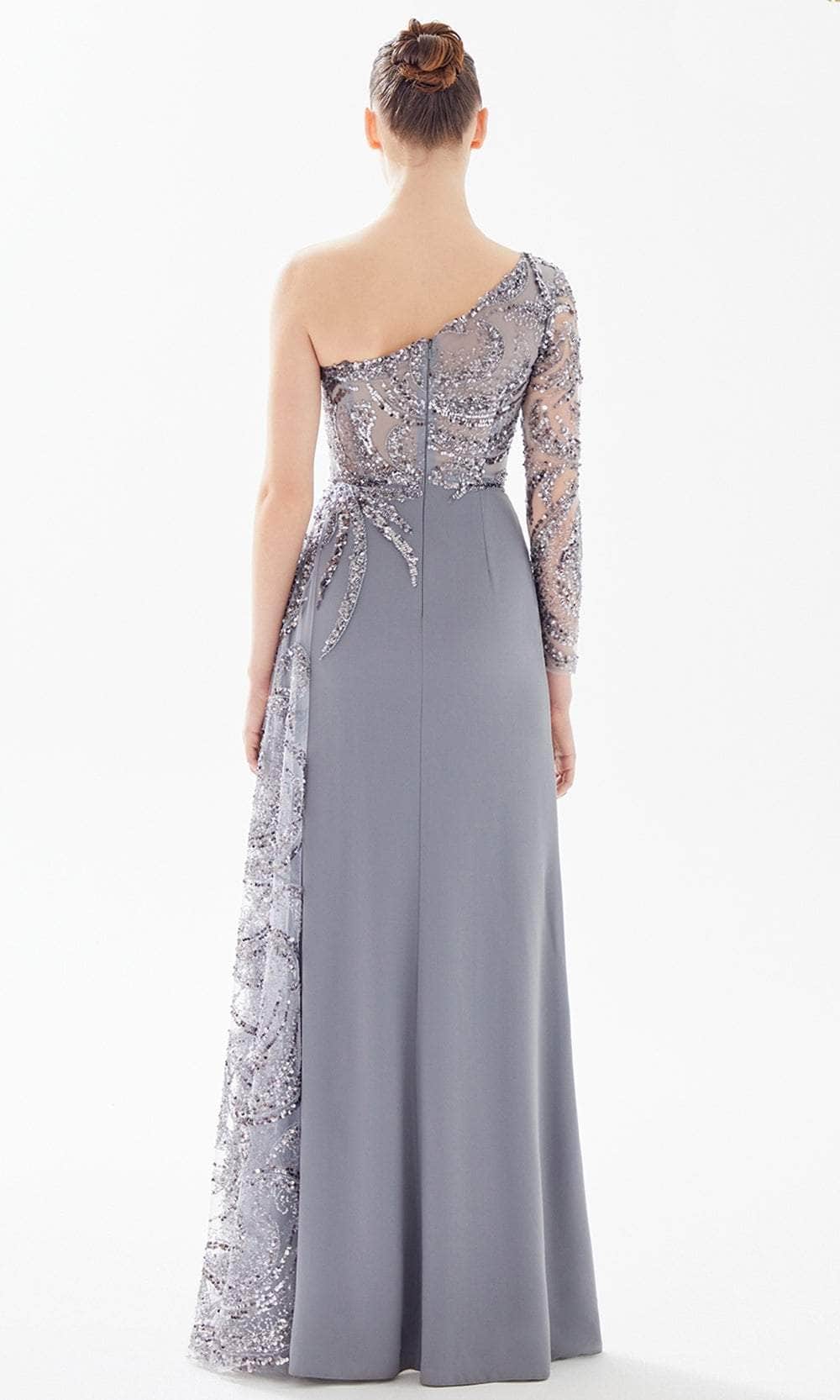Tarik Ediz 98290 - Glimmer Illusion Bodice Evening Gown Evening Dresses