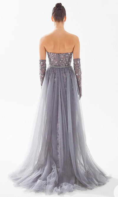 Tarik Ediz 98312 - Beaded Embroidered Lace Evening Gown Evening Dresses