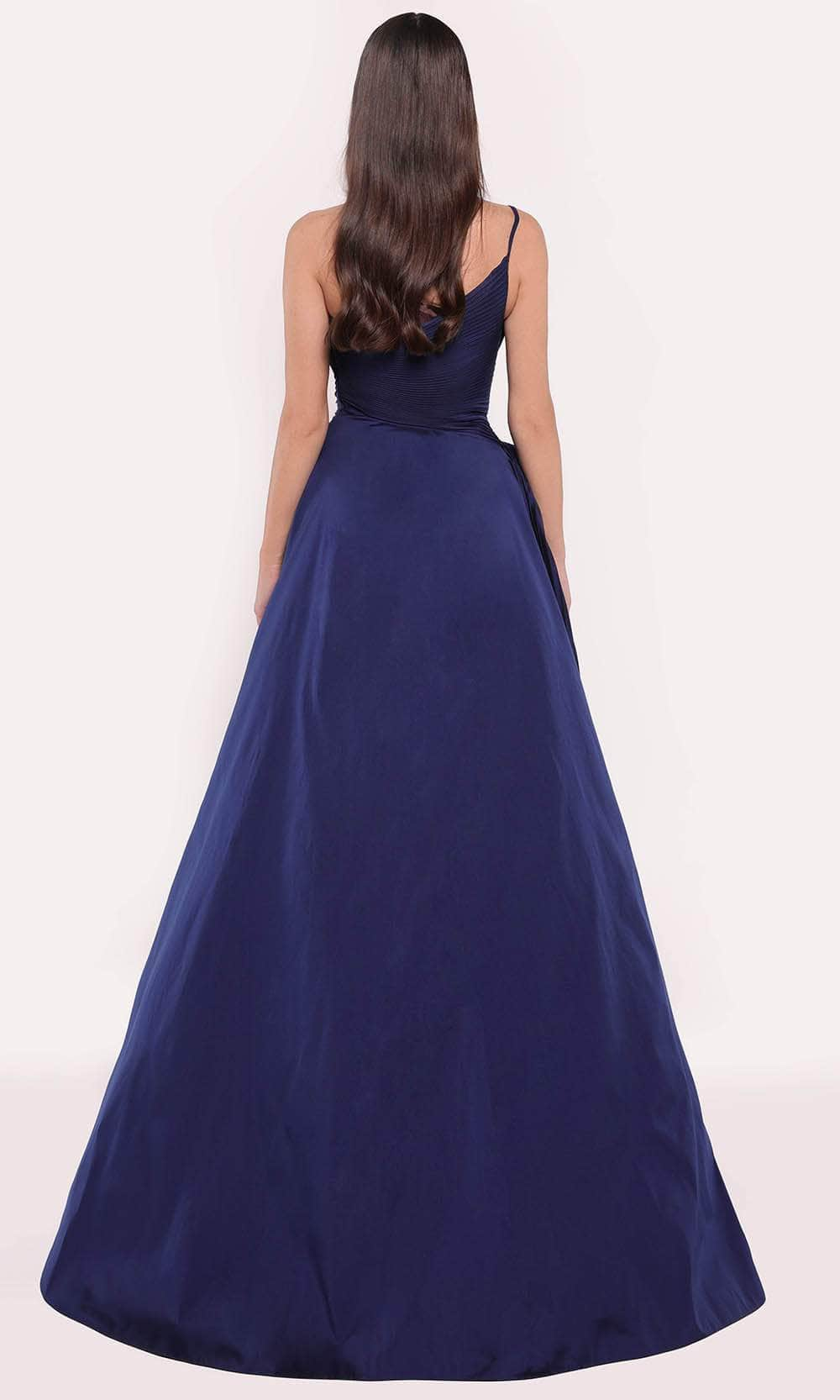 Tarik Ediz 98703 - Draped A-Line Evening Gown Evening Dresses