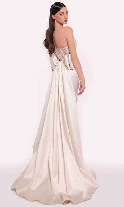 Tarik Ediz 98763 - Lace Trimmed Sweetheart Evening Gown Prom Dresses