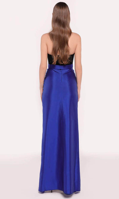 Tarik Ediz 98792 - Strapless Two-Tone Evening Gown Evening Gown
