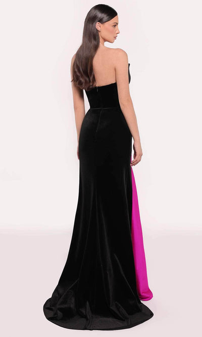 Tarik Ediz 98794 - Strapless two-Toned Gown Prom Dresses