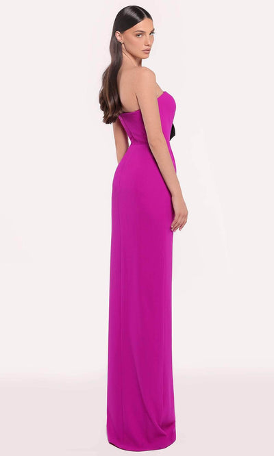 Tarik Ediz 98795 - Bow Weaved Evening Gown Evening Dresses