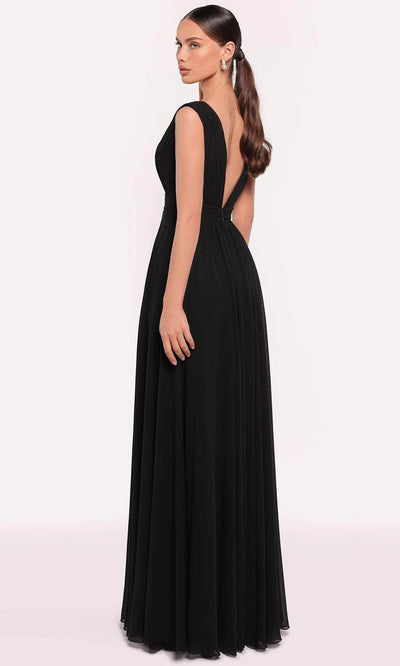 Tarik Ediz 98811 - Cape Overlay A-Line Gown Evening Dress