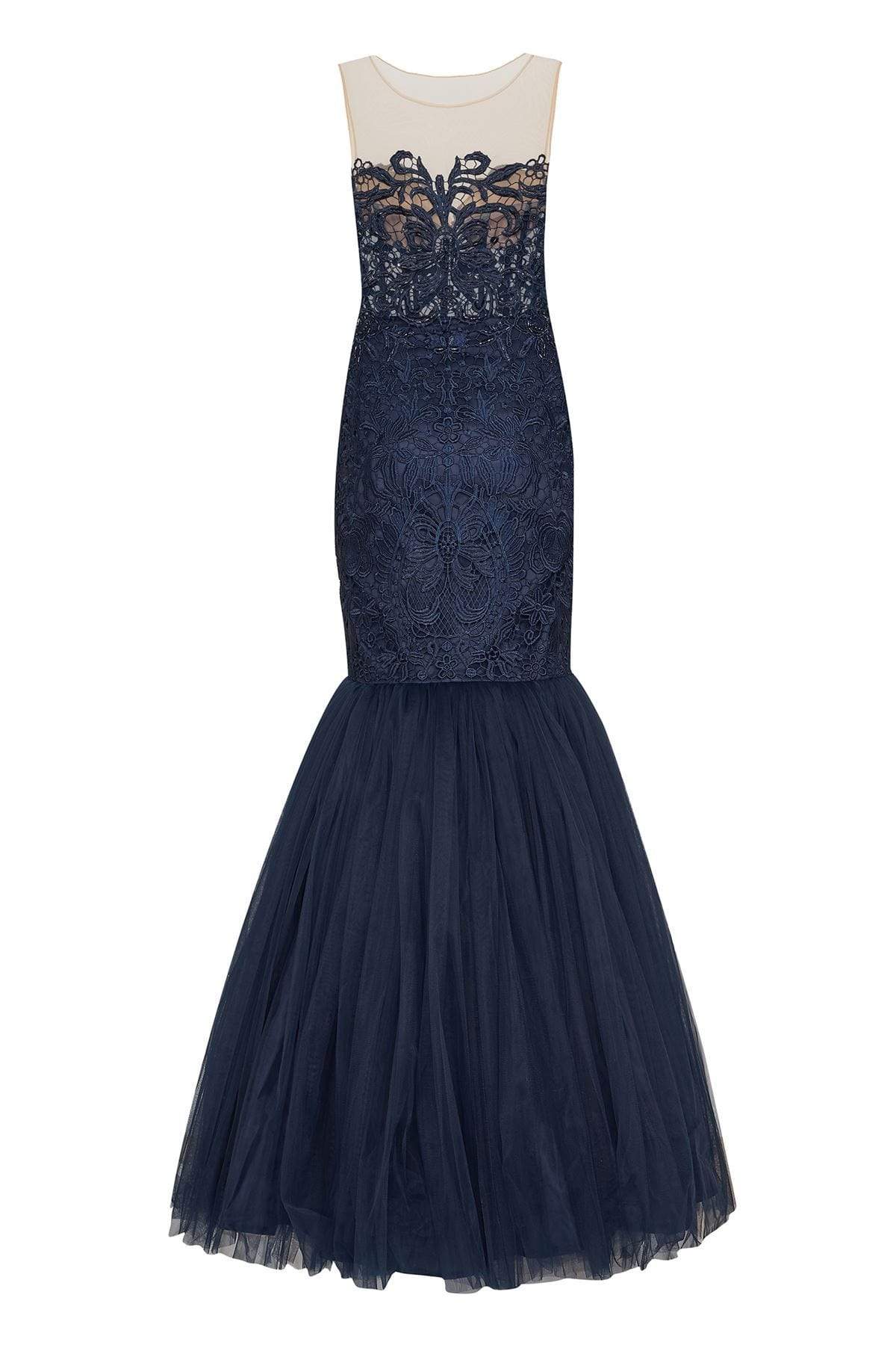 Tarik Ediz - Lace Illusion Neck Dress 50061 Special Occasion Dress