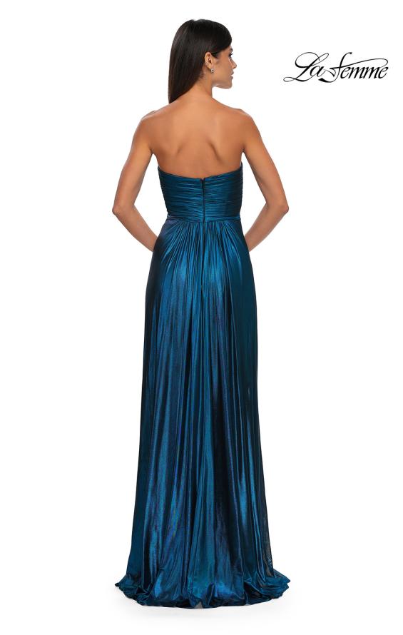 La Femme 33047 - Strapless A-Line Prom Gown