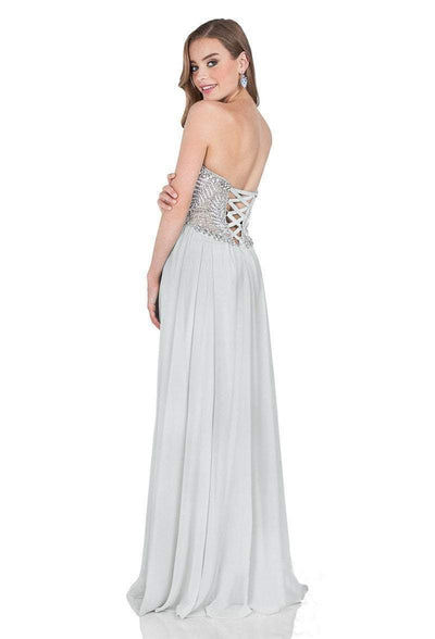 Terani Couture - 1611P0207A Fully Jeweled Bodice Evening Dress Special Occasion Dress