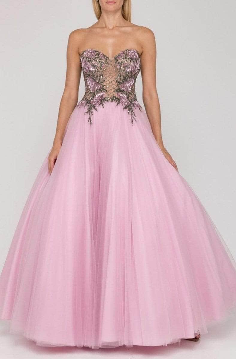 Terani Couture 2011P1149 - Beaded Tulle Ballgown Prom Dresses