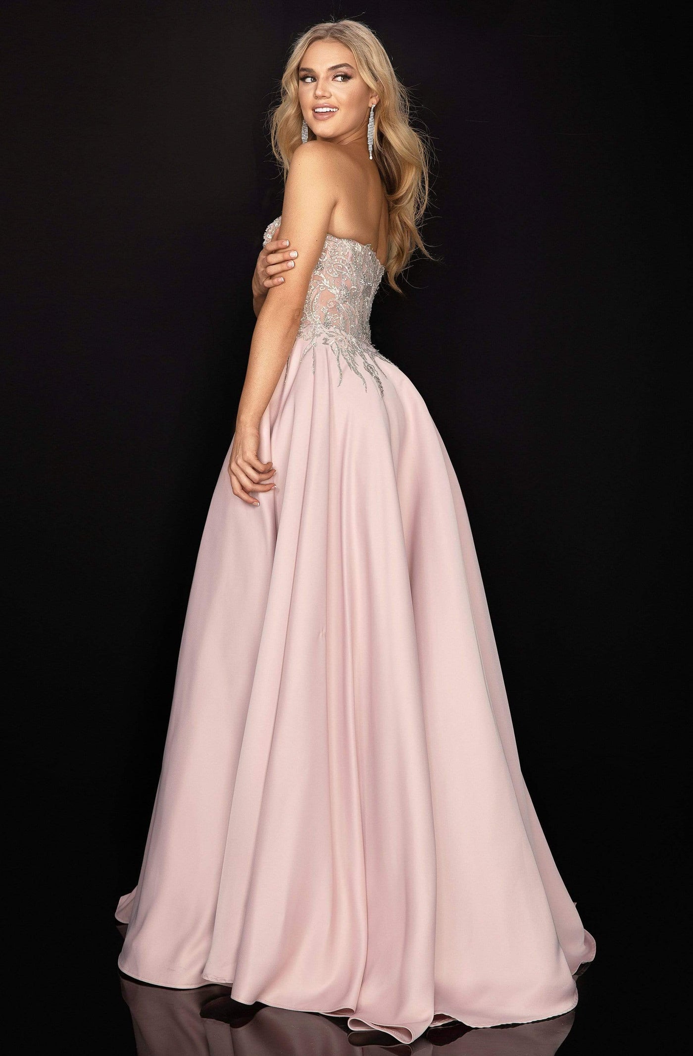 Terani Couture - 2011P1197 Beaded Sweetheart A-Line Evening Gown Prom Dresses