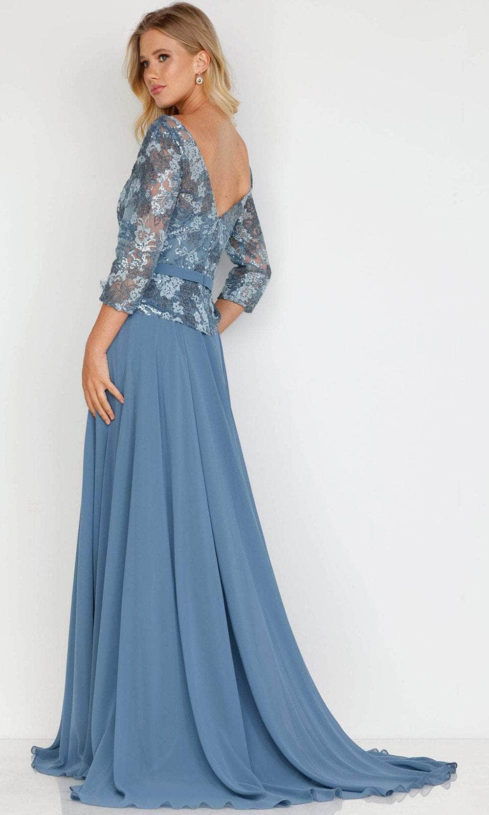 Terani Couture 2027M3086 - Sequin Lace Bateau Formal Gown Mother of the Bride Dresess