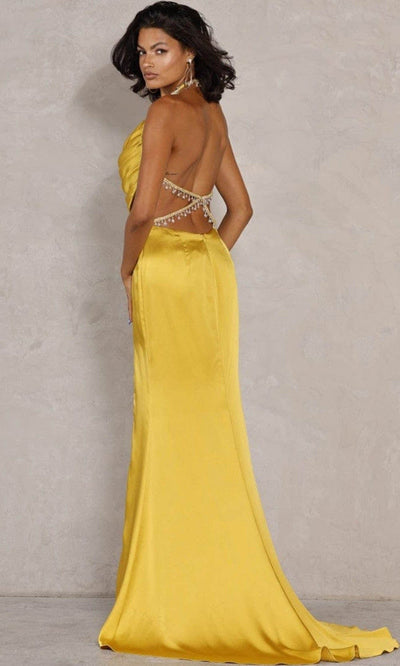 Terani Couture - 2111P4201 Draped Bodice Gown Special Occasion Dress