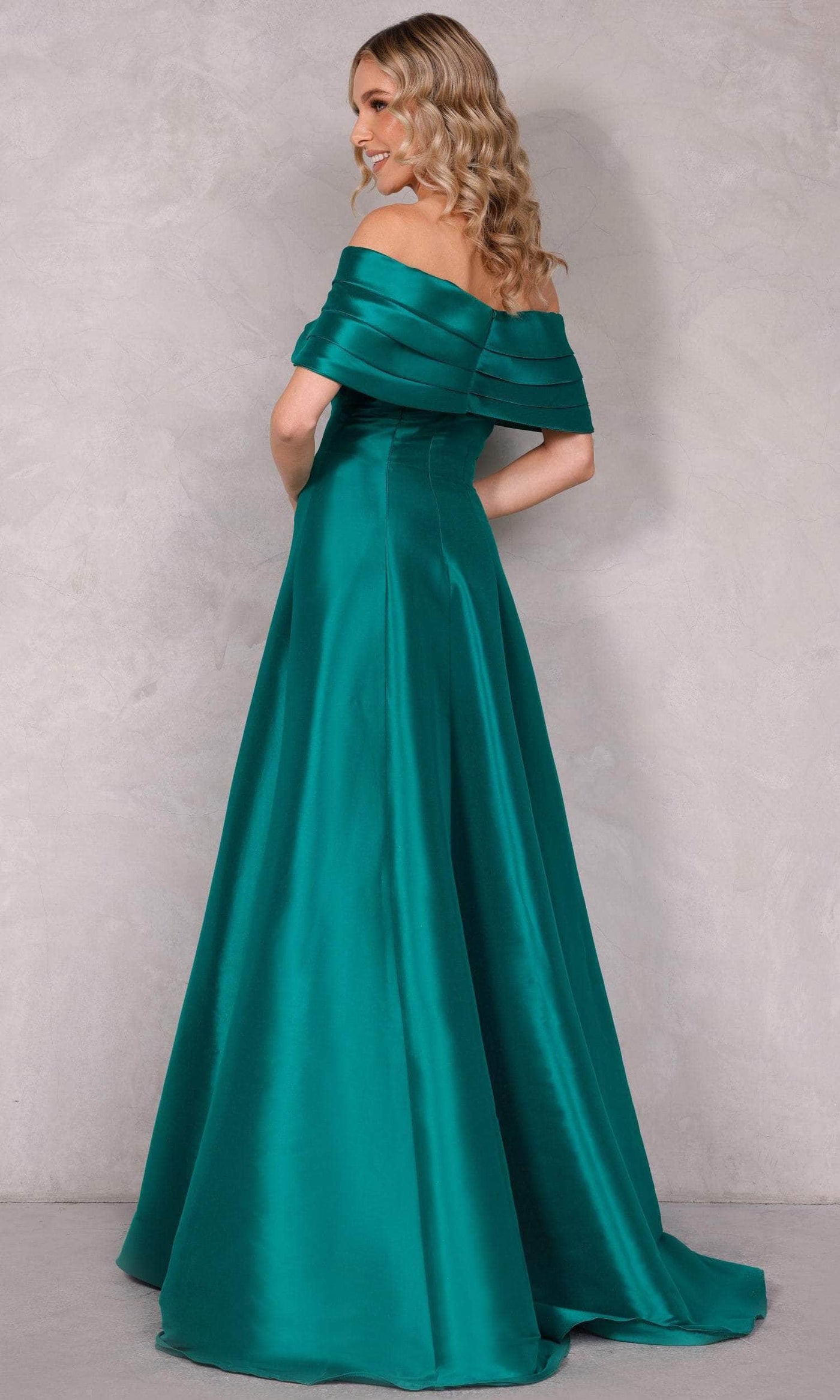 Terani Couture 2112M5404 - Off Shoulder A-Line Prom Dress Prom Dress