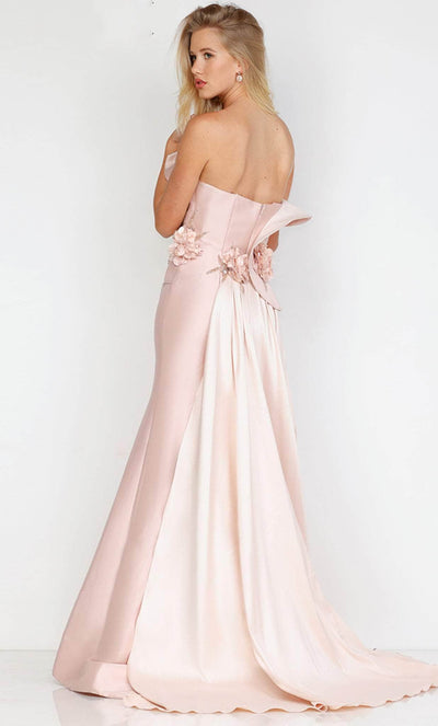 Terani Couture 231E0308 - 3D Embellished Strapless Evening Dress Special Occasion Dress