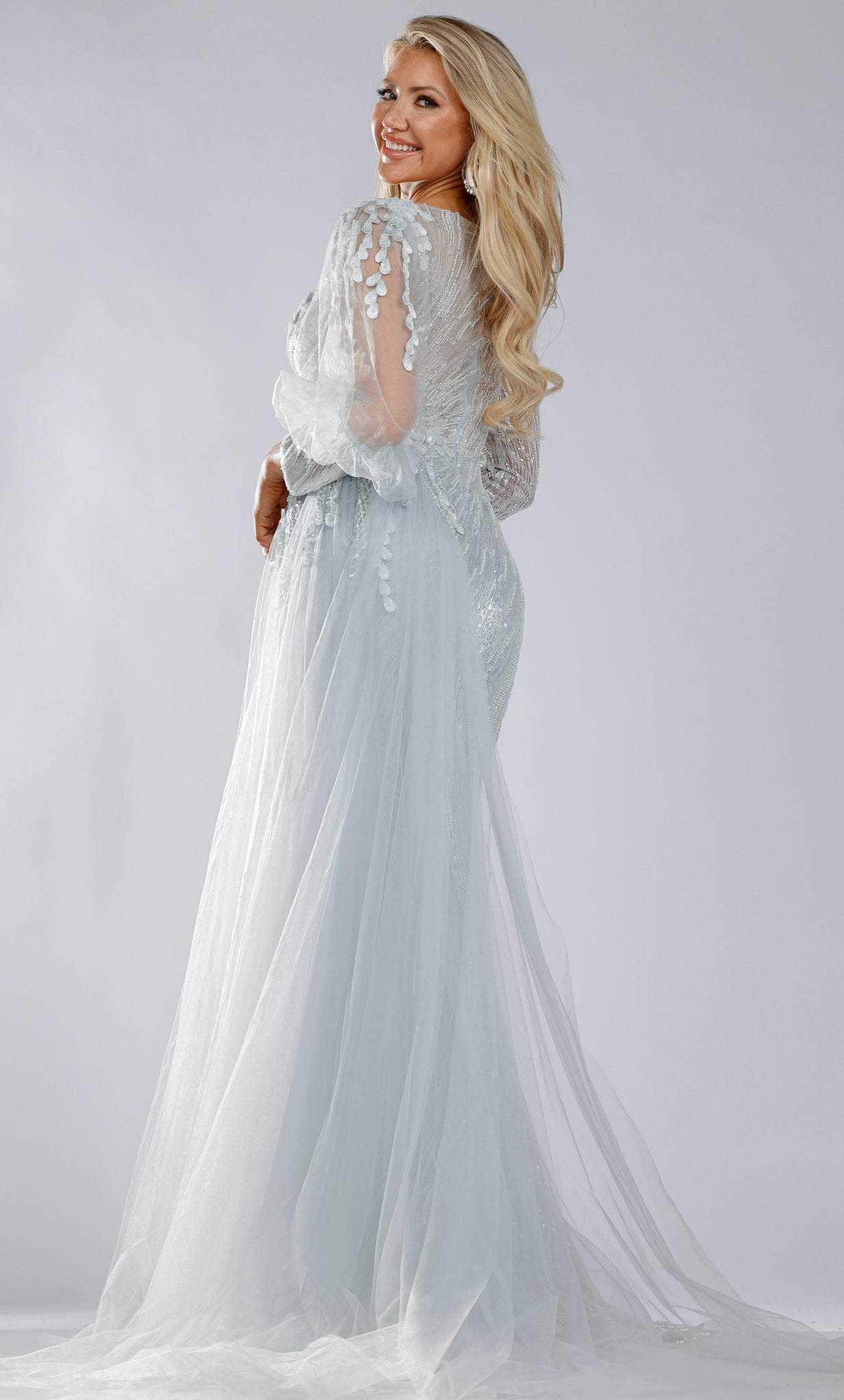 Terani Couture 231M0490 - Dreamy Tulle Sequined Gown Special Occasion Dress