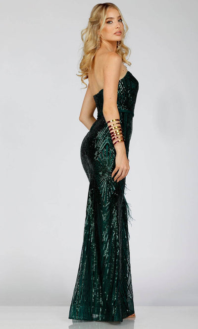 Terani Couture 231P0030 - Sequin Strapless Evening Dress Special Occasion Dress