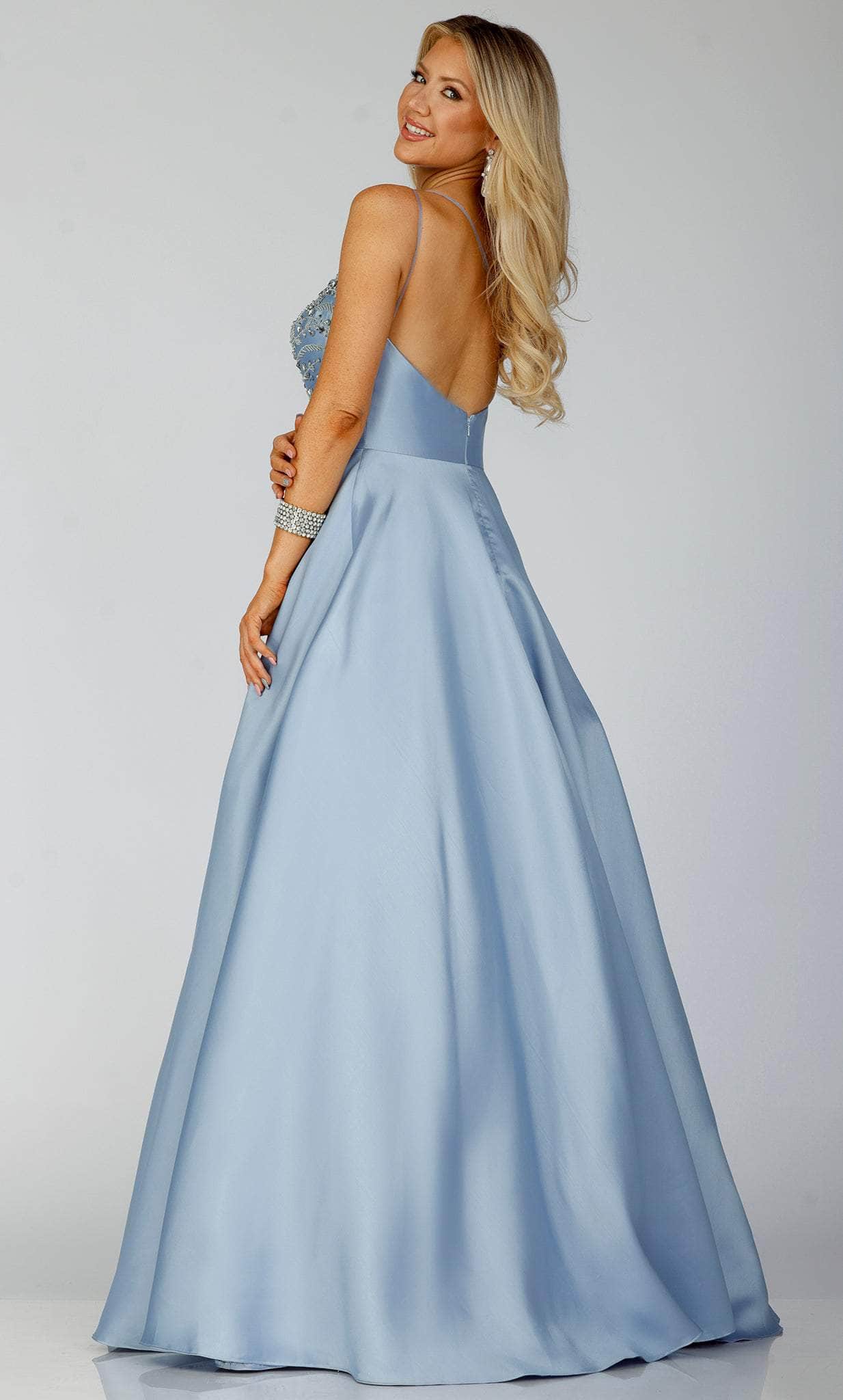 Terani Couture 231P0175 - Embellished One Sleeve Prom Gown Special Occasion Dress
