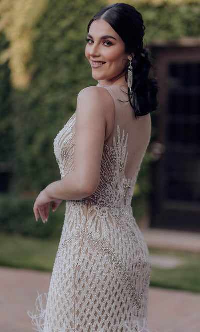 Terani Couture 232GL1436 - Beaded Sleeveless Evening Dress Special Occasion Dress