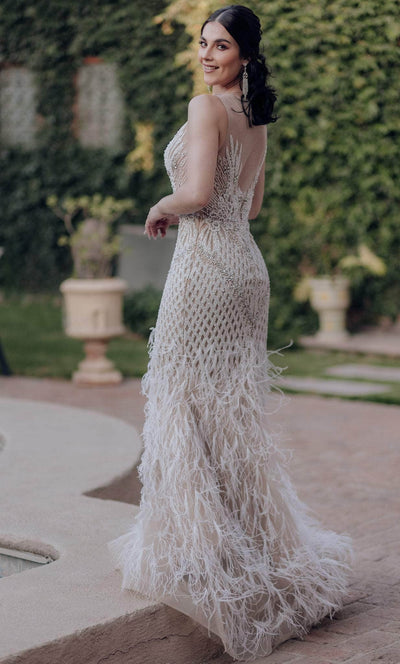 Terani Couture 232GL1436 - Beaded Sleeveless Evening Dress Special Occasion Dress