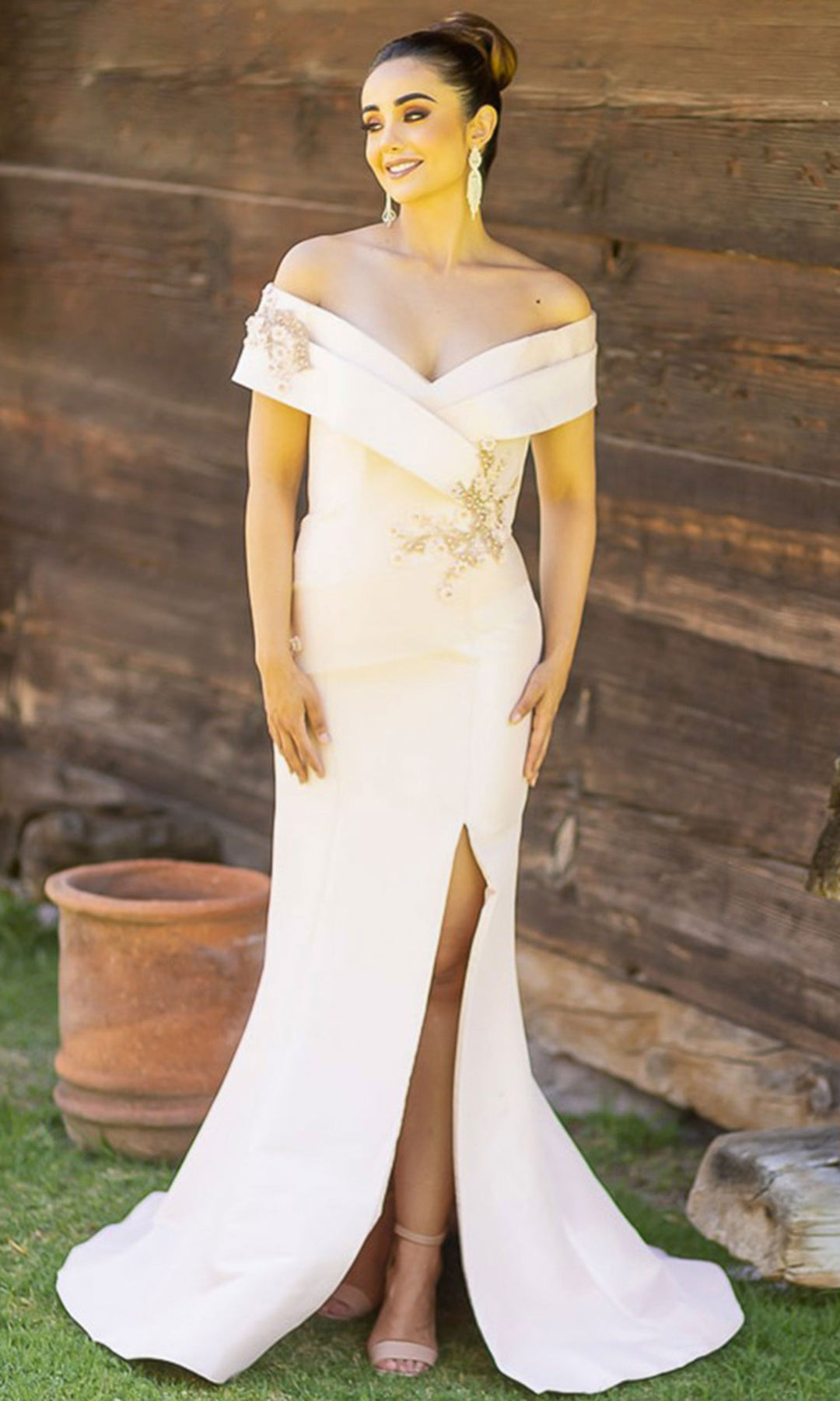 Terani Couture 232M1530 - Pleated Evening Gown