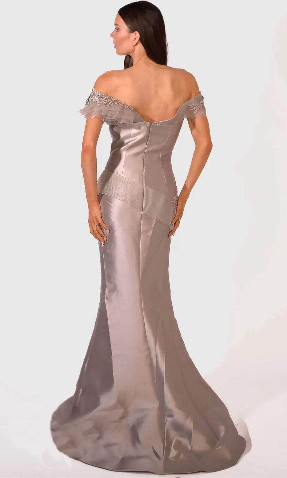 Terani Couture 241E2478 - Floral Embroidery Evening Dress Evening Dresses