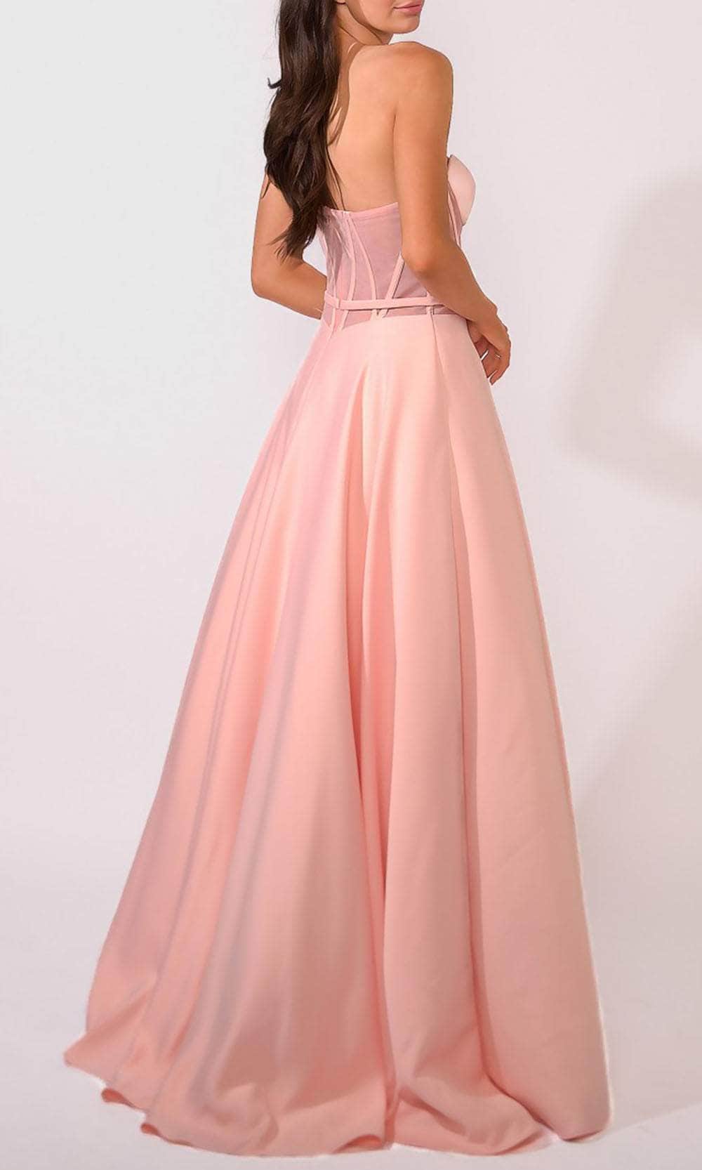 Terani Couture 241P2046 - Strapless Sheer Ballgown Ball Gowns