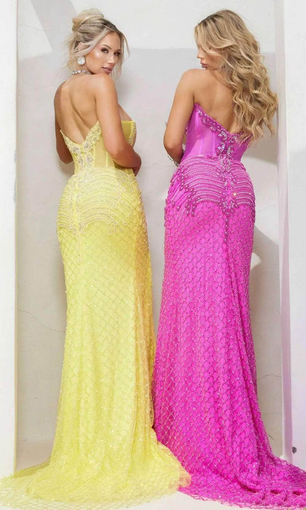 Terani Couture 241P2208 - Strapless Bodycon Long Prom Dress Prom Dresses