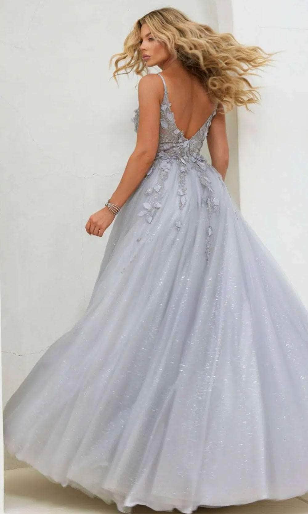 Terani Couture 241P2281 - Beaded Applique Prom Dress Prom Dresses