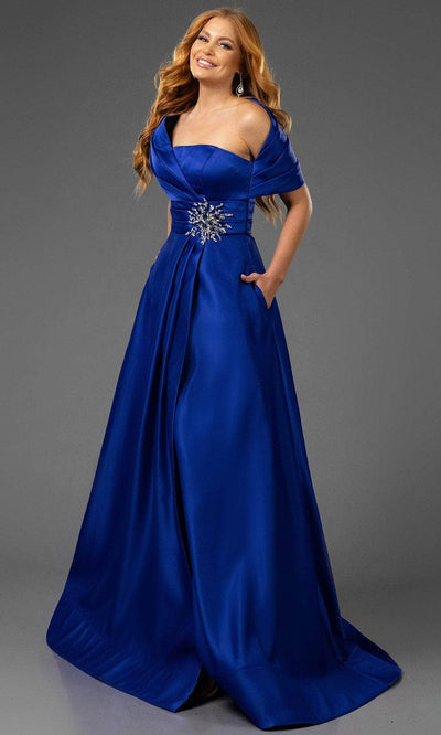 Terani Couture 251M4441 - Asymmetric A-Line Evening Gown Mother of the Bride Dresses