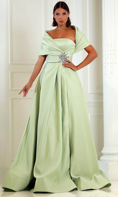Terani Couture 251M4441 - Asymmetric A-Line Evening Gown Mother of the Bride Dresses