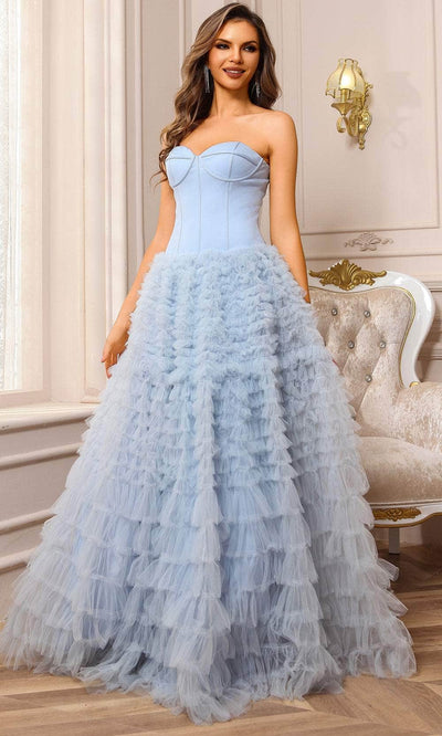 Terani Couture 251P4092 - Corset Strapless Ballgown Special Occasion Dress