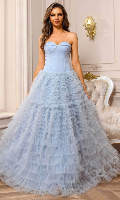 Terani Couture 251P4092 - Corset Strapless Ballgown Special Occasion Dress