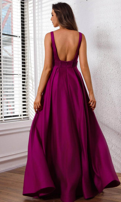 Terani Couture 251P4113 - Box Pleated Skirt Sleeveless Prom Dress Special Occasion Dress