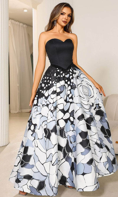 Terani Couture 251P4373 - Sweetheart Neckline Sleeveless Ballgown Evening Dresses