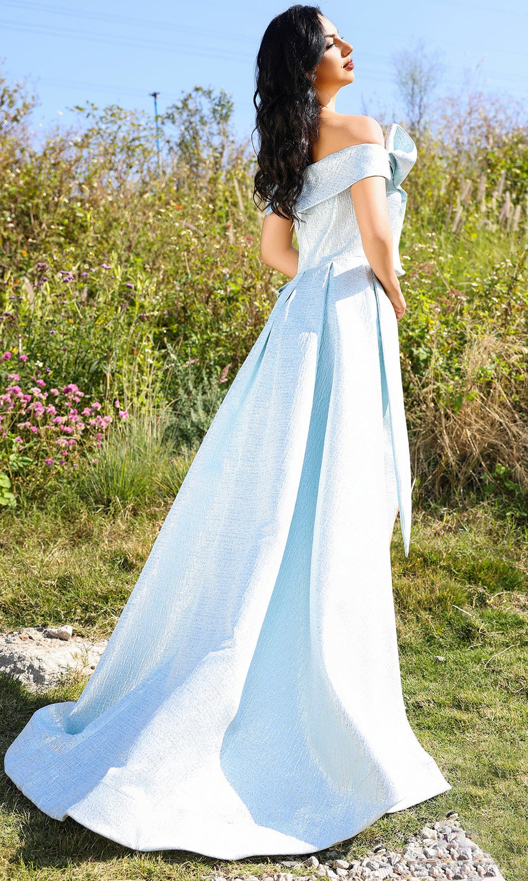 Terani Couture 252E5169 Overskirt  Dress