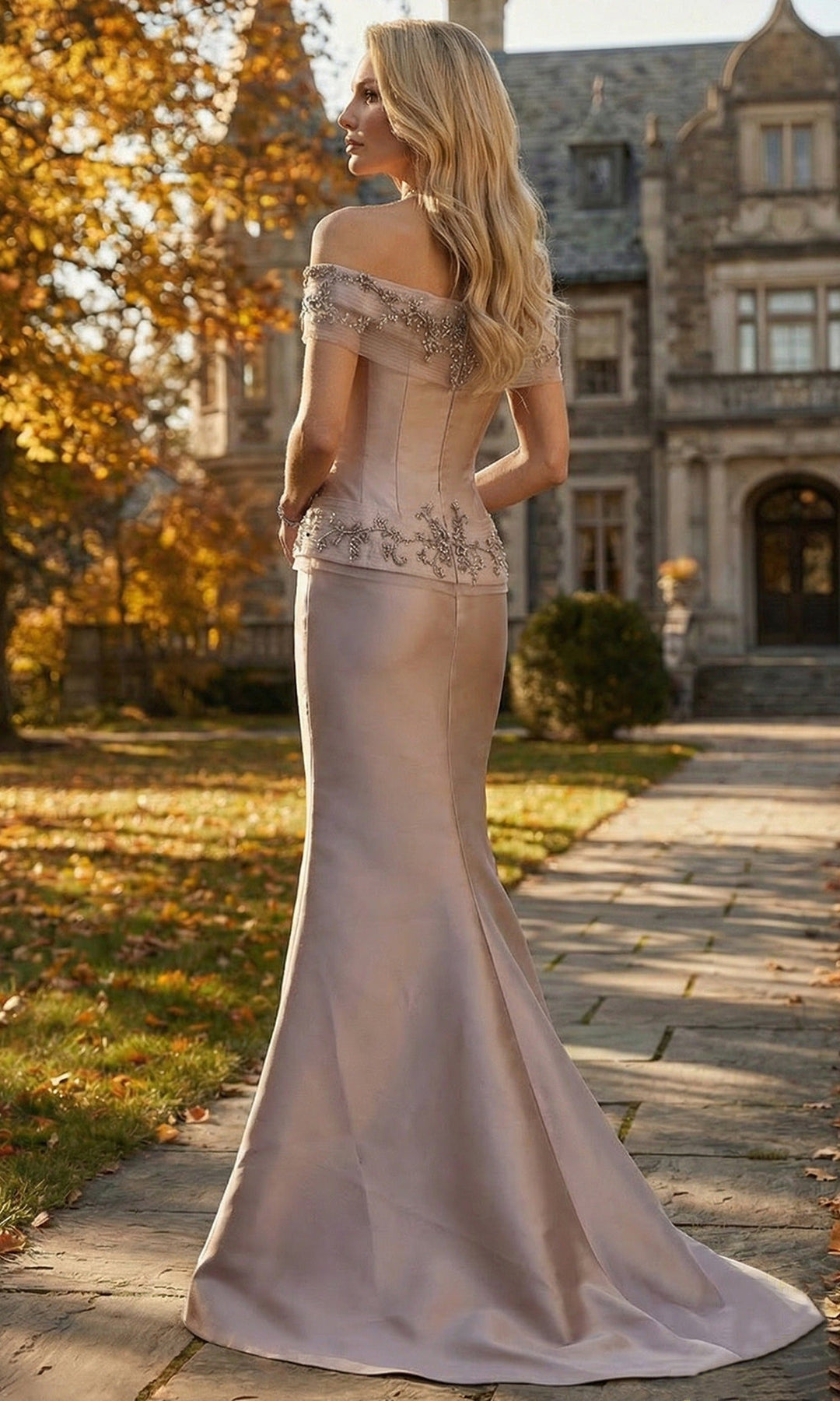 Terani Couture 262M7297 - Beaded Applique Mermaid Long Gown