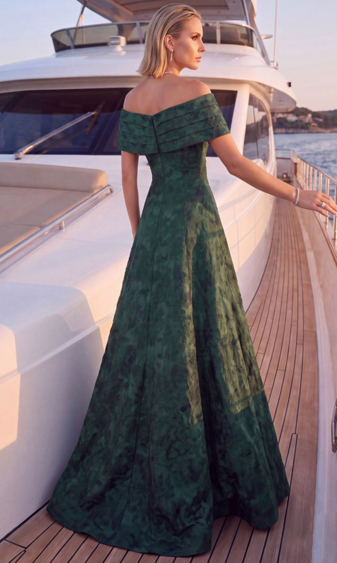 Terani Couture 262M7299 A Line  Dress